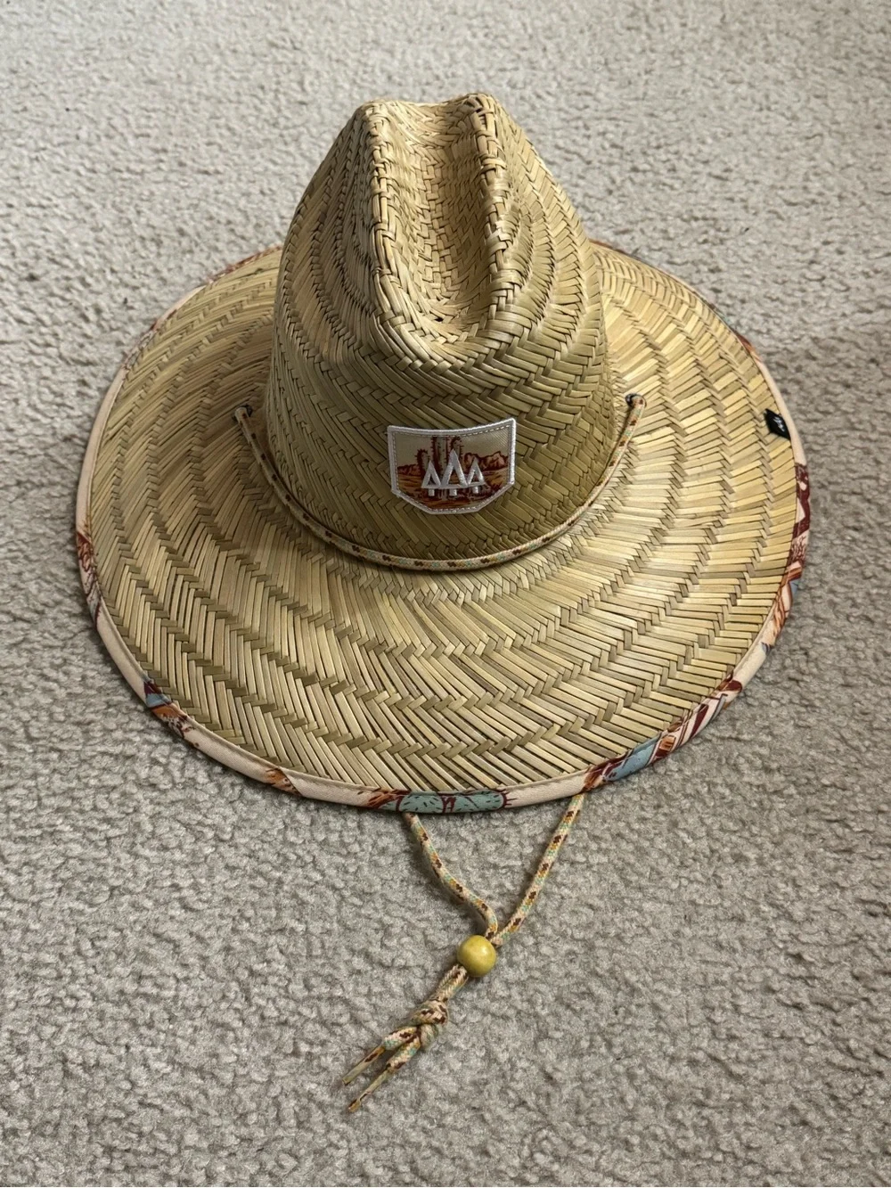 Unisex 100% Straw Hat